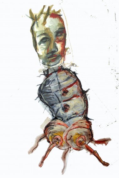 self portrait as insect