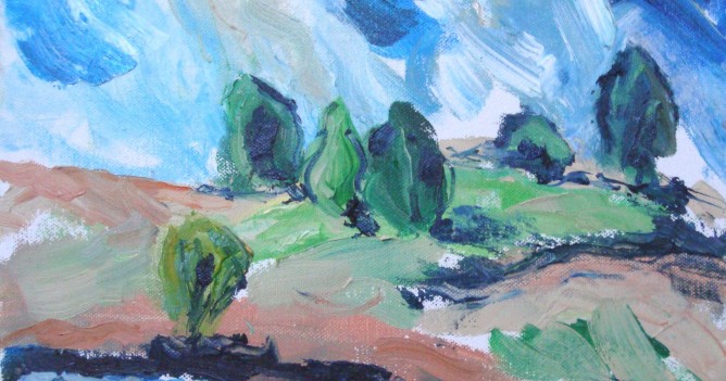 Bennington Landscape Blue Green Small DSC02491