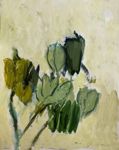 Green Tulips