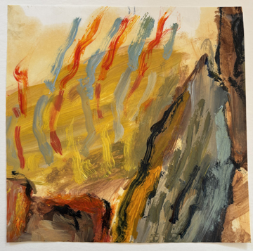 Abstract landscape November