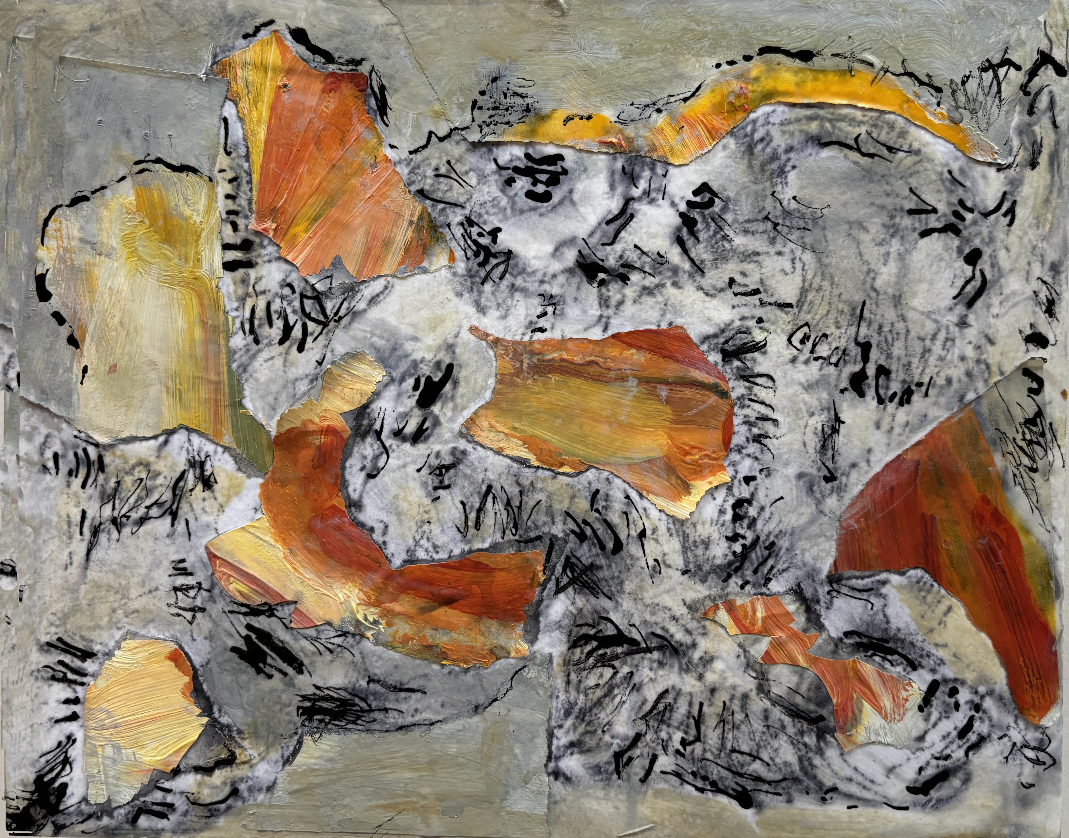 Ink and palette paper II