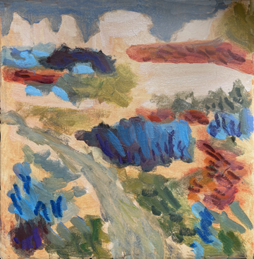 Landscape after Van Gogh V