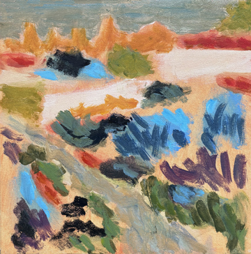 Landscape after Van Gogh VI