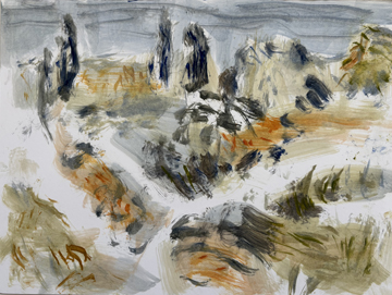 Landscape after Van Gogh XII